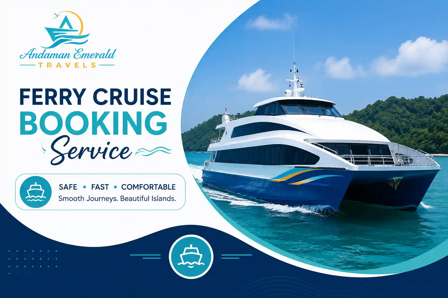 Ferry Cruise Booking In Andaman