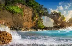 Natural Bridge in Neil Island